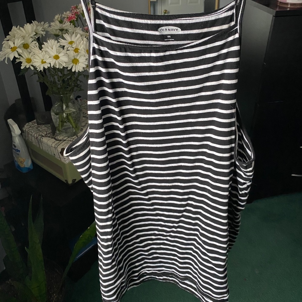 Striped tank top